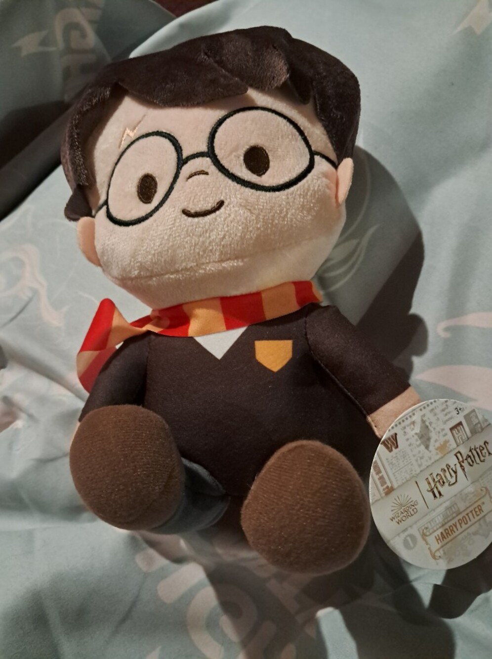 Warner Bros. Harry Potter Plush with Red and Gold Scarf